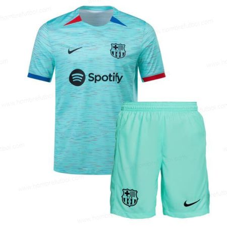 Camiseta Barcelona Niños Kit de Fútbol 23/24 3a Replica