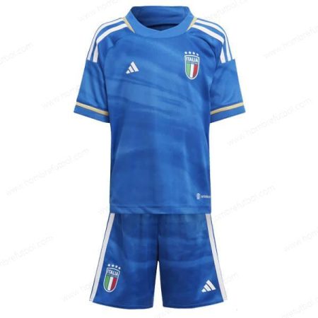 Camiseta Italia Niños Kit de Fútbol 2023 1a Replica