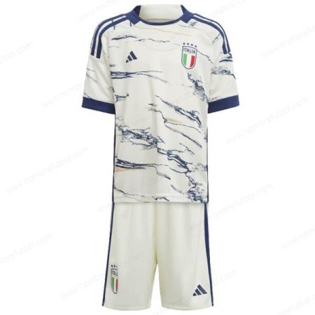 Camiseta Italia Niños Kit de Fútbol 2023 2a Replica