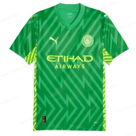 Camiseta Manchester City Goalkeeper Camisa de fútbol 23/24 – Verde Replica