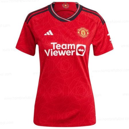 Camiseta Manchester United Mujer Camisa de fútbol 23/24 1a Replica