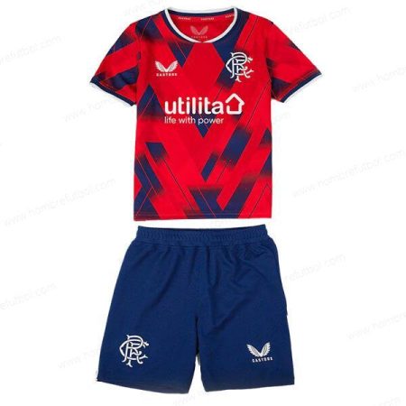 Camiseta Rangers Fourth Niños Kit de Fútbol 23/24 Replica