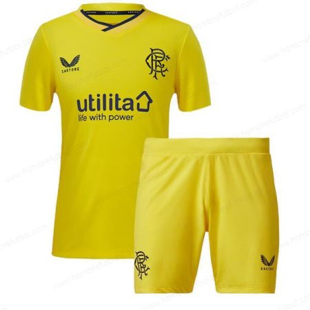 Camiseta Rangers Goalkeeper Niños Kit de Fútbol 23/24 1a Replica