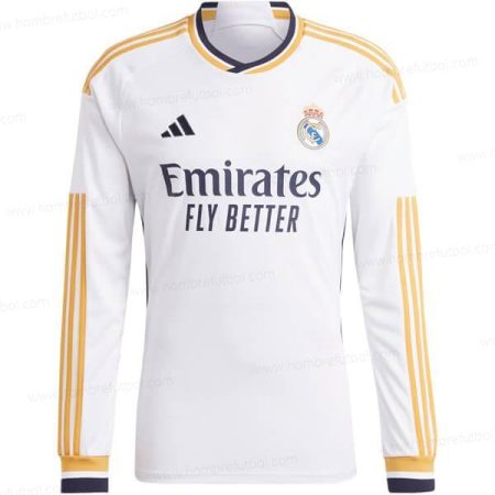 Camiseta Real Madrid Long Sleeve Camisa de fútbol 23/24 1a Replica